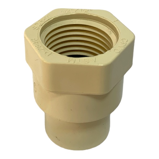 [12179] ADAPTADOR HEMBRA CPVC PRES CTS 1/2" HRXC