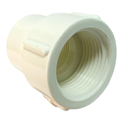 [12201] UNION REDUCTORA PVC 1" X 3/4" R COLOR BLANCO