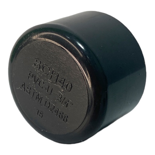 [12219] TAPA PVC 3/4" SIN ROSCA