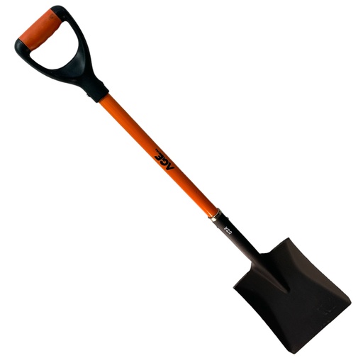 [12380] PALA TIPO CUADRADA CON MANGO DE FIBRA 45 CM AGE USA