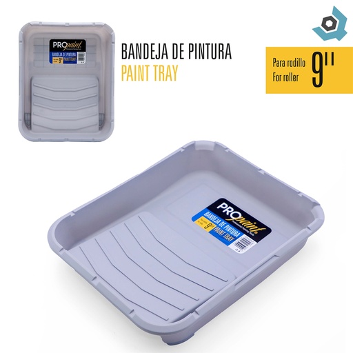 [12319] BANDEJA PARA PINTURA 9" PRO PAINT