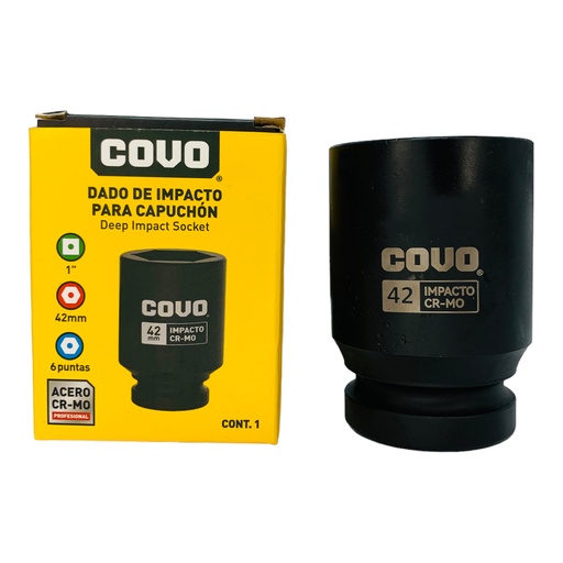 [12278] DADO DE IMPACTO 42MM X 1" COVO