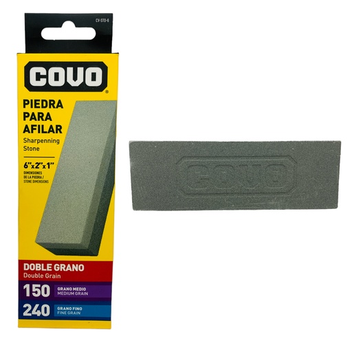 [12258] PIEDRA PARA AFILAR DOBLE GRANO COVO