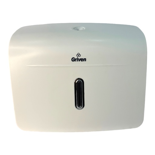 [12248] DISPENSADOR DE PAPEL ABS CUADRADO BLANCO GRIVEN