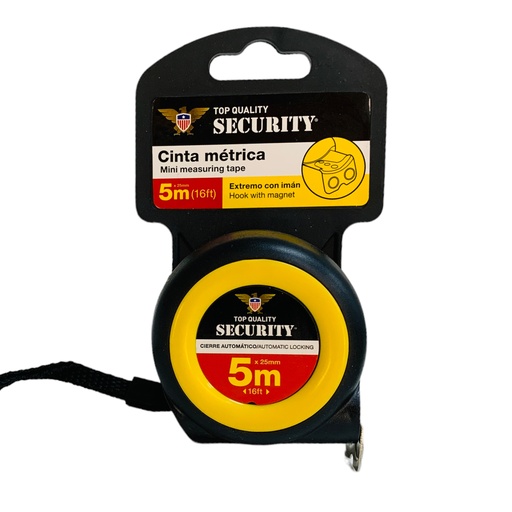[12444] CINTA METRICA 5 METROS SECURITY