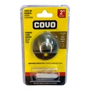 TOPE MEDIA LUNA PARA PUERTAS 2" LATON ANTIGUO COVO