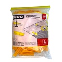 CUNAS PARA NIVELACION DE CERAMICAS 100 PZAS COVO