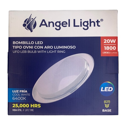 [12473] BOMBILLO LED ARO LUMINOSO 20W ANGEL LIGHT