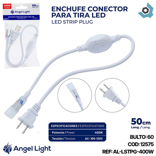 [12575] TRANSFORMADOR PARA TIRA LED 400W ANGEL LIGHT