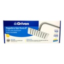 REGADERA TIPO LLUVIA 8" SATINADO CUADRADA GRIVEN