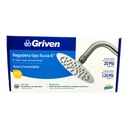 REGADERA TIPO LLUVIA 6" SATINADO REDONDA GRIVEN