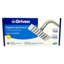 REGADERA TIPO LLUVIA 6" CROMADA CUADRADA GRIVEN