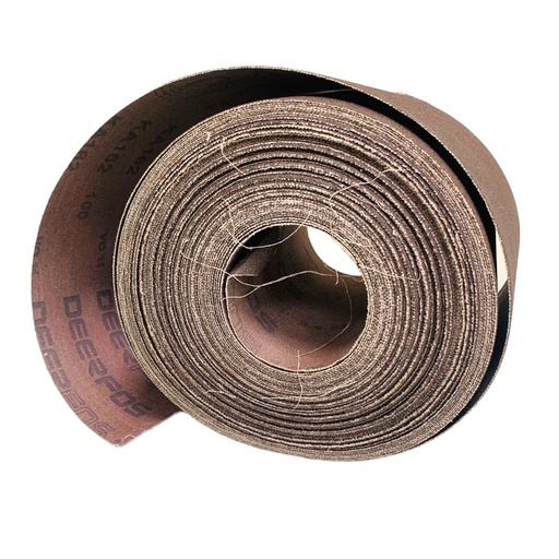 [12701] ROLLO DE LIJA 6" X 23MTS GRANO 100 DEERFOS