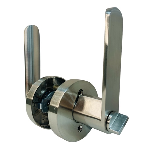 [12763] CERRADURA DE MANILLA DE ENTRADA SATINADA COVO