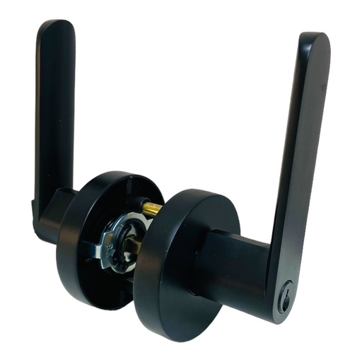 [12765] CERRADURA DE MANILLA NEGRA ENTRADA COVO