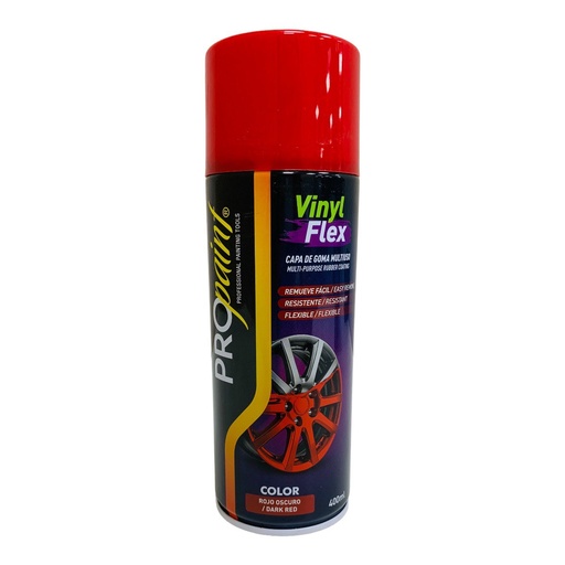 [12901] SPRAY VINYL FLEX ROJO 400ML PRO PAINT