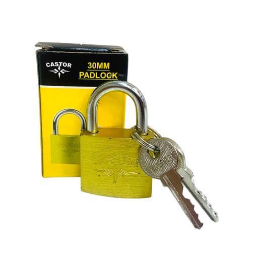 [12967] CANDADO 30MM CASTOR