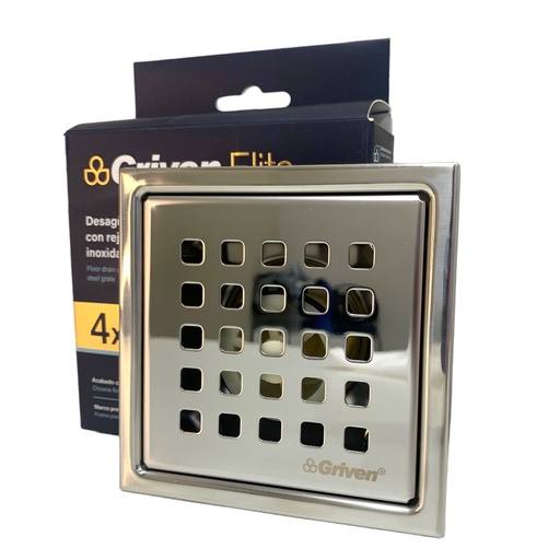[12987] DESAGUE DE PISO 4X4" GRIVEN ELITE