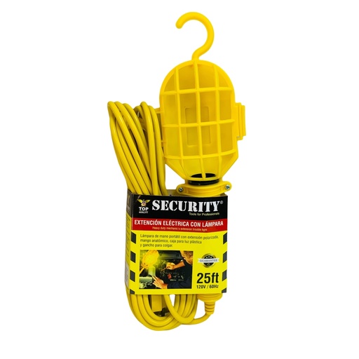 [13003] EXTENSION ELECTRICA 7.62M CON LAMPARA SECURITY