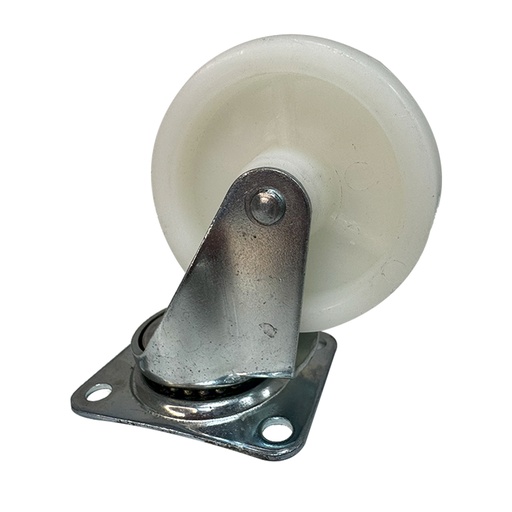 [13018] RUEDA DE PVC 2.5" SIN FRENO