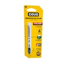 SEGUETA DE CALAR 4" PARA MADERA Y METAL DELGADO 5 PZAS COVO