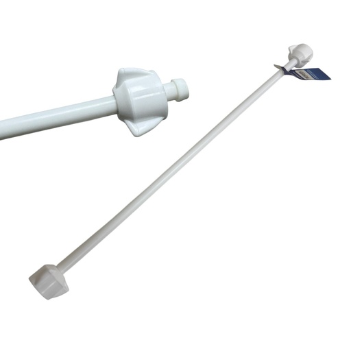 [13304] MANGUERA FLEXIBLE 1/2" X 1/2" X 40CM PVC LV TUBRICA