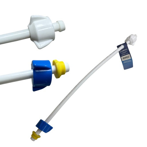 [13305] MANGUERA FLEXIBLE 1/2" X 5/8" X 40CM PVC POCETA TUBRICA