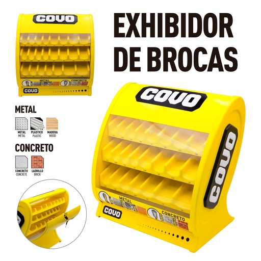 [POP038] EXHIBIDOR DE MECHAS COVO