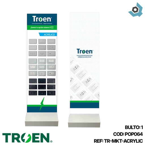 [POP064] EXHIBIDOR TROEN ACRÍLICO
