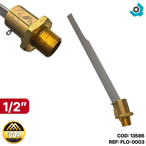 [13586] VARILLA 1/2" PARA FLOTADOR METALES ALEADOS