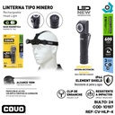 LINTERNA DE CABEZA RECARGABLE COVO