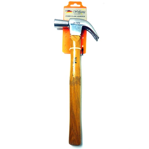 [0166] MARTILLO 25MM MANGO DE MADERA WOLFGANG