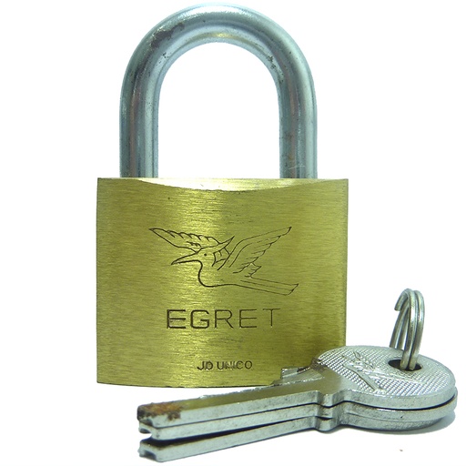 [0436] CANDADO 50MM BRONCE EGRET