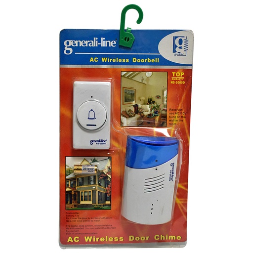 [0710] TIMBRE PARA PUERTA 80 METROS GENERALI LINE