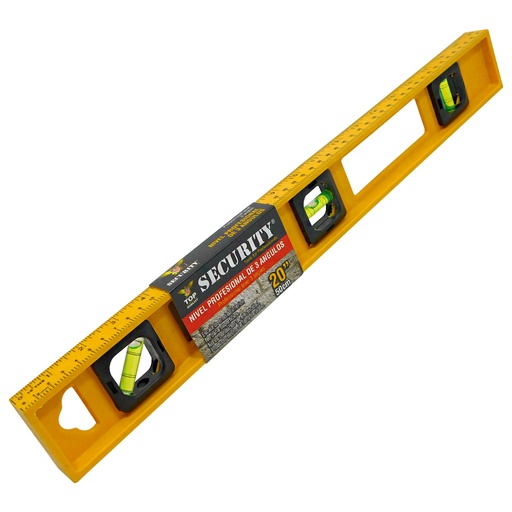 [0743] NIVEL 20" DE 3 ANGULOS SECURITY