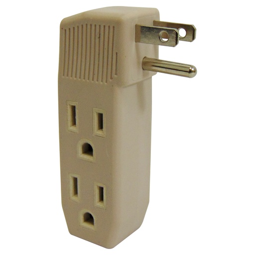 [10021] MULTICONTACTO TRIPLE TIPO F GRIS TROEN