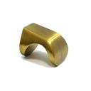 TIRADOR PARA MUEBLES DE BOTON BRONCE