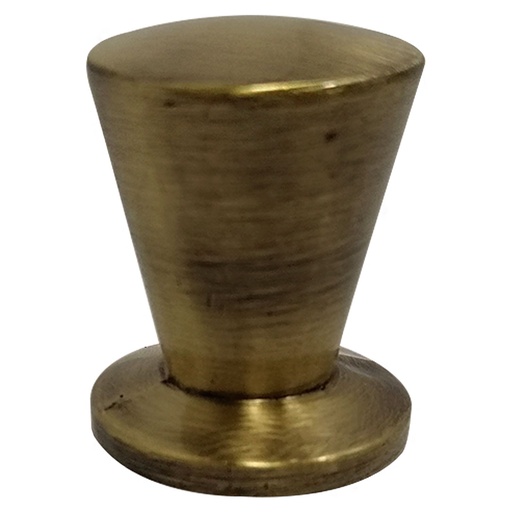[1009] TIRADOR PARA MUEBLES DE BOTON BRONCE