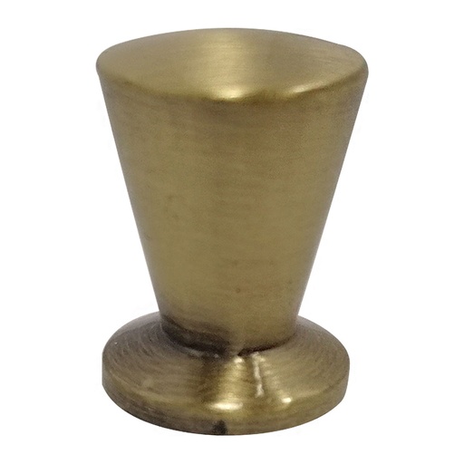 [1010] TIRADOR PARA MUEBLES DE BOTON BRONCE