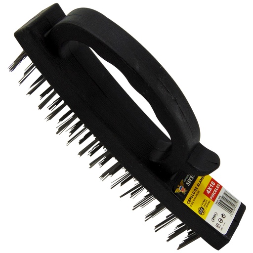 [10108] CEPILLO DE ALAMBRE 4X18 SECURITY