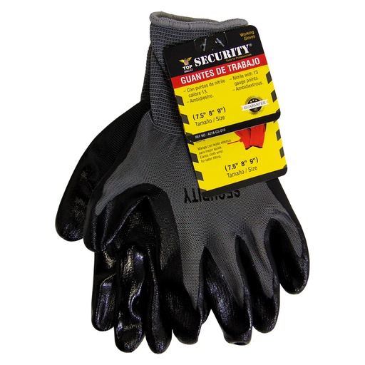 [10109] GUANTES DE TRABAJO 7.5" 8" 9" SECURITY