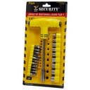 JUEGO DE DESTRONILLADORES FIJO T 21 PIEZAS SECURITY