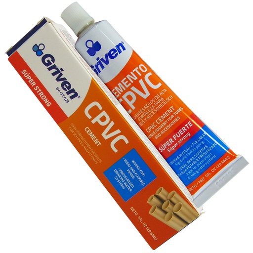 [10154] SOLDADURA CPVC PARA AGUA CALIENTE 1ONZ GRIVEN