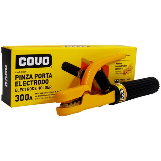[10168] PORTA ELECTRODOS 300AMP COVO
