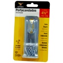 PORTA CANDADO 4.5" CROMADO SECURITY