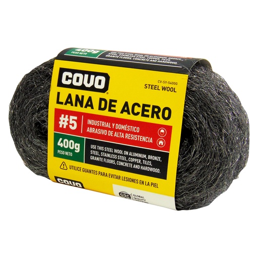 [10203] LANA DE ACERO #5 400G COVO