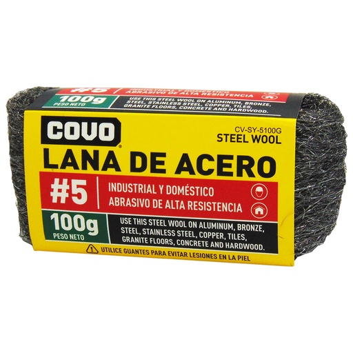 [10219] LANA DE ACERO #5 100G COVO