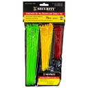 TIRRAJE NYLON DE COLORES 75 PIEZAS SECURITY