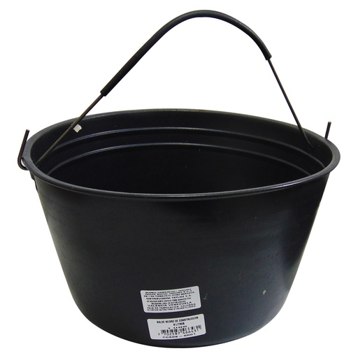 [10261] BALDE DE PLASTICO 8 LITROS DE CONSTRUCCION INDUMA
