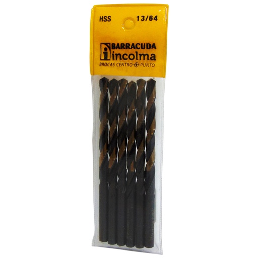[10262] MECHA PARA HIERRO 13/64" 6 PIEZAS BARRACUDA